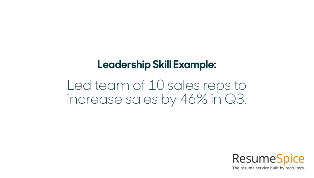 Leadershipsskill - Resumespice Leadership Skills