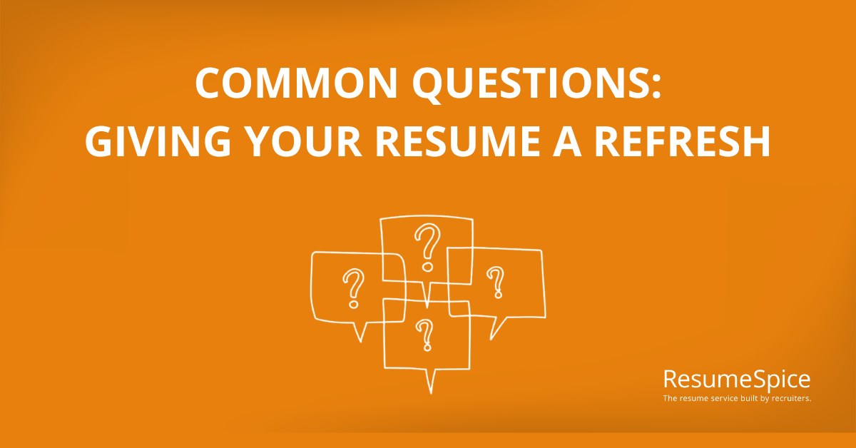 How to Know If Your Resume Needs a Refresh (Hint: It Probably Does)