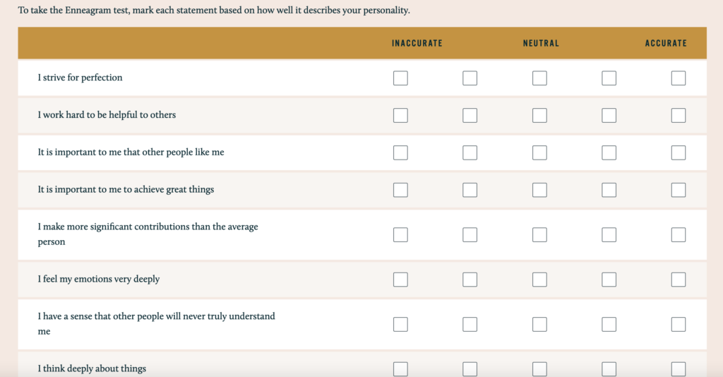 the Enneagram Personality Test - Resumespice the Enneagram Personality Test